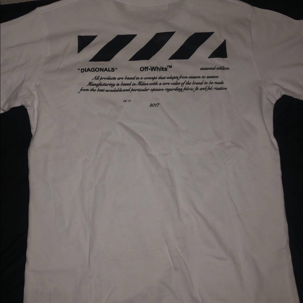 White Off White T Shirt